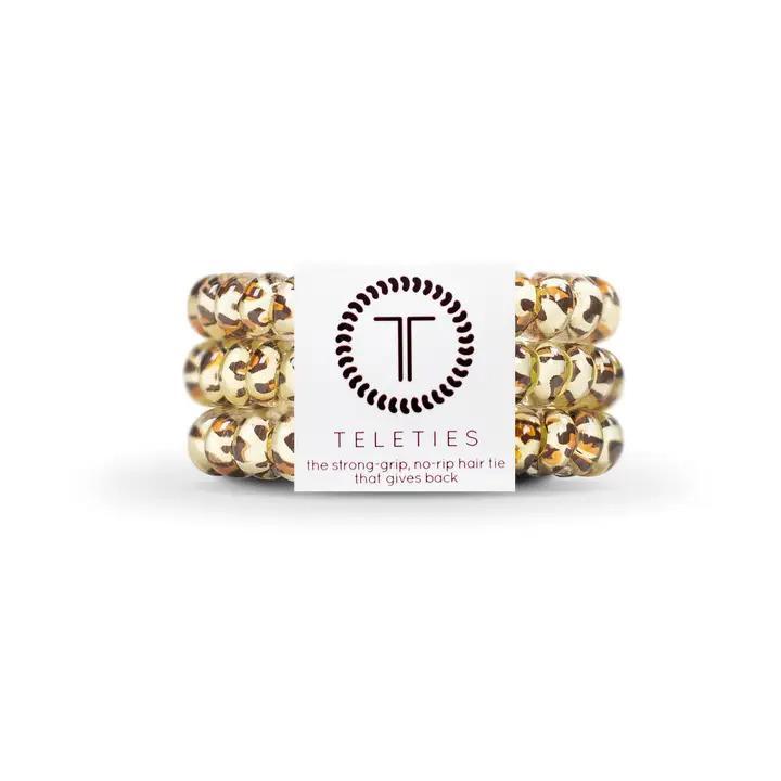 Spiral Leopard Hair Coils - Small - By Teleties