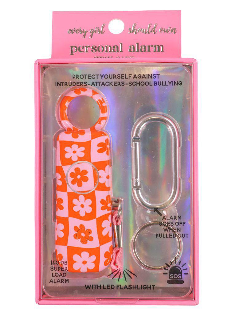 Personal Alarm - Checkered Flower - by Simply Southern