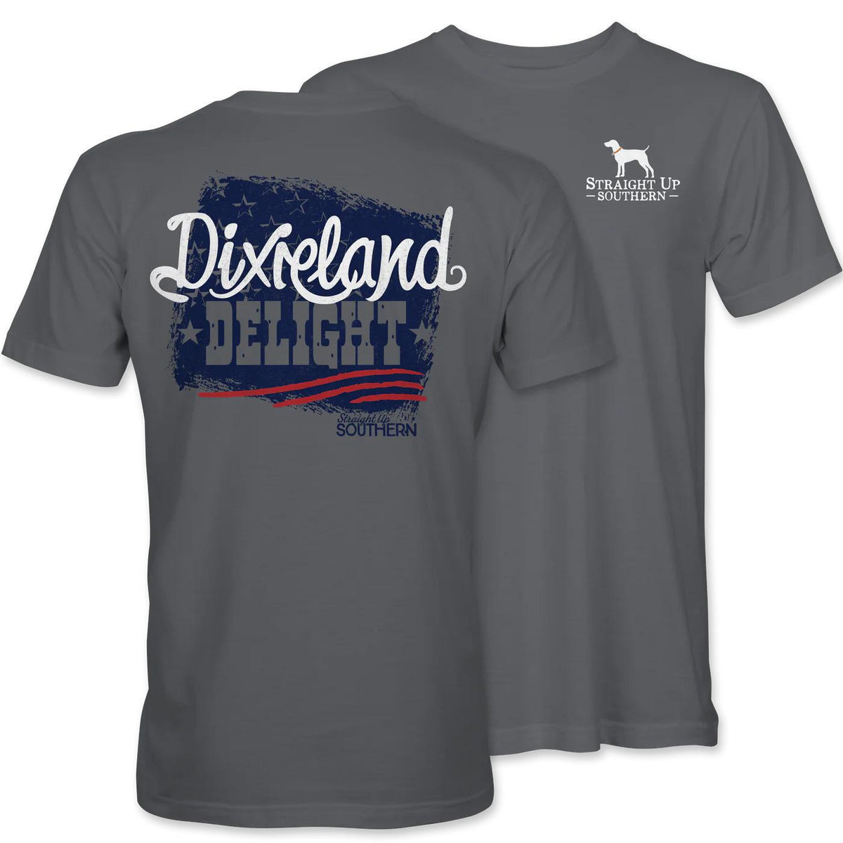 Dixieland Delight (Men's Short Sleeve T-Shirt) by Straight Up Southern
