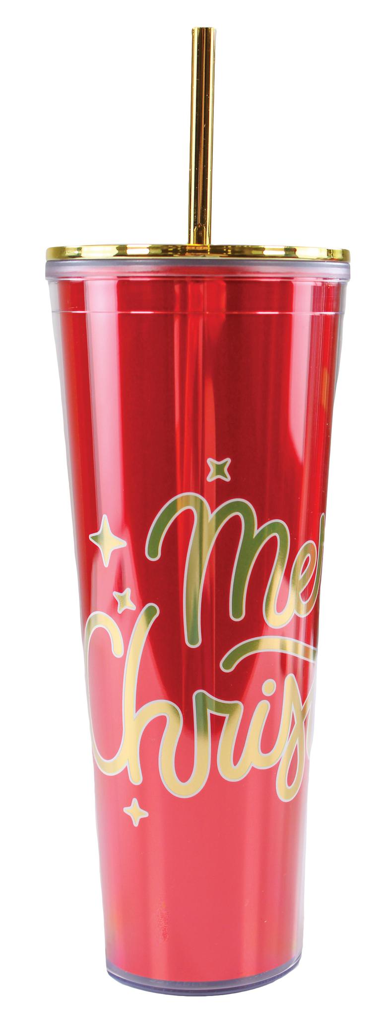 Merry - Plastic Tumbler 26oz - by Simply Southern
