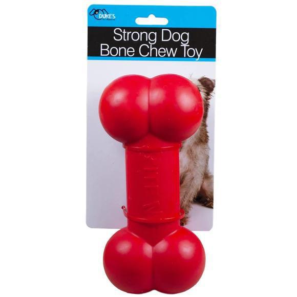 Strong Rubber Dog Bone Chew Toy - by Kole