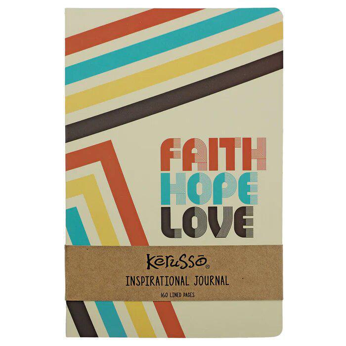 Faith Hope Love Journal - by Kerusso