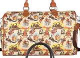 Montana West Print Canvas Weekender Bag - by Montana West
