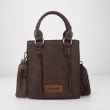 Wrangler North South Mini Tote/Crossbody - Coffee - by Montana West
