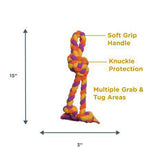 GOAT BRAIDED SOFT TUG DOG TOY by TALL TAILS®