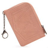 Wrangler Mini Zip Card Case - Pink - by Montana West by Montana West