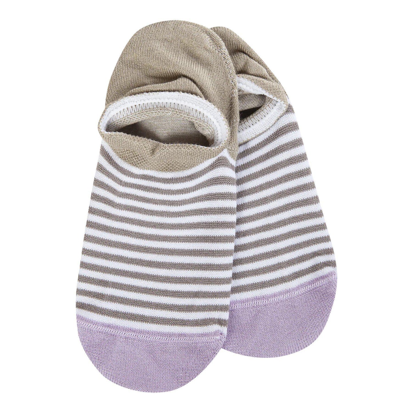 Knit Pickin' No Show Lightweight - Grey Multi - by World's Softest Socks