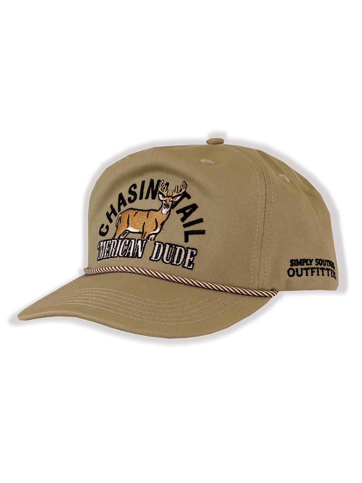 Chasin Tail - Men's Curved Baseball Cap - by Simply Southern