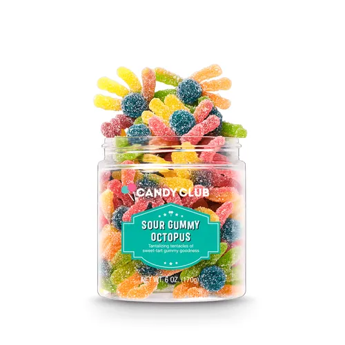Sour Gummy Octopus - by Candy Club