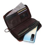Wrangler Cow Print Wallet - Brown - by Montana West