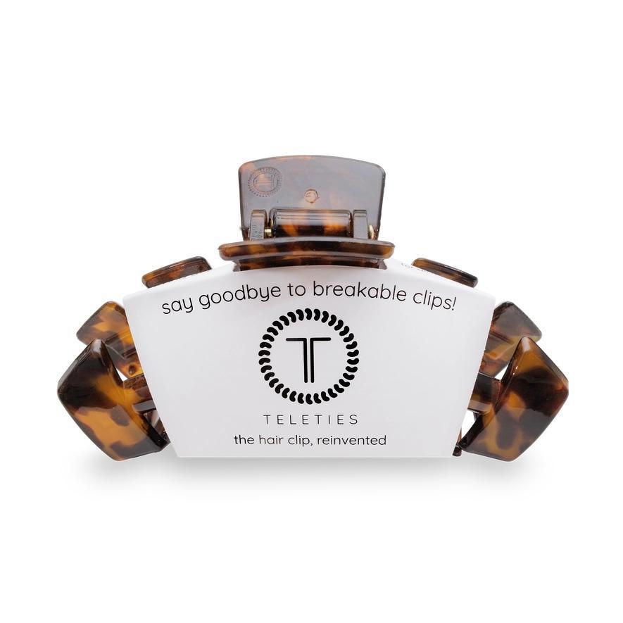Tortoise Classic Hair Clip - Large - By Teleties