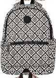 Montana West Print Canvas Backpack - by Montana West