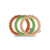 Spiral Football Hair Ties - Large - By Teleties