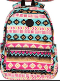 Montana West Print Canvas Backpack - by Montana West