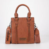 Wrangler North South Mini Tote/Crossbody - Brown - by Montana West