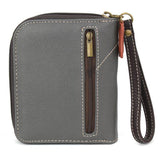 Zip Around Wallet - Black Pawprint - by Chala
