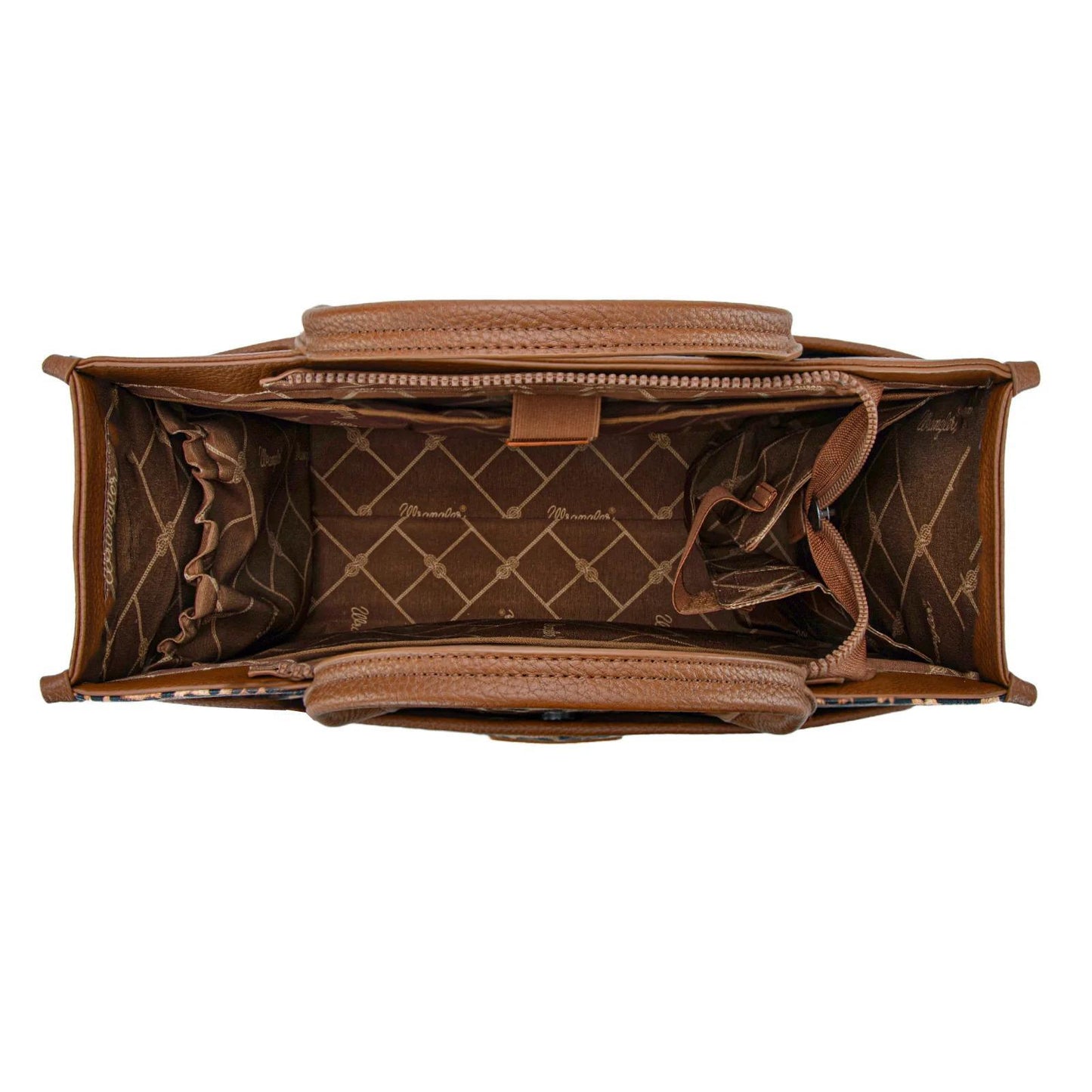 Wrangler Carry-All Large Tote Work Tote /Crossbody - Leopard - by Montana West