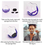 Transparent Protective Face Mask