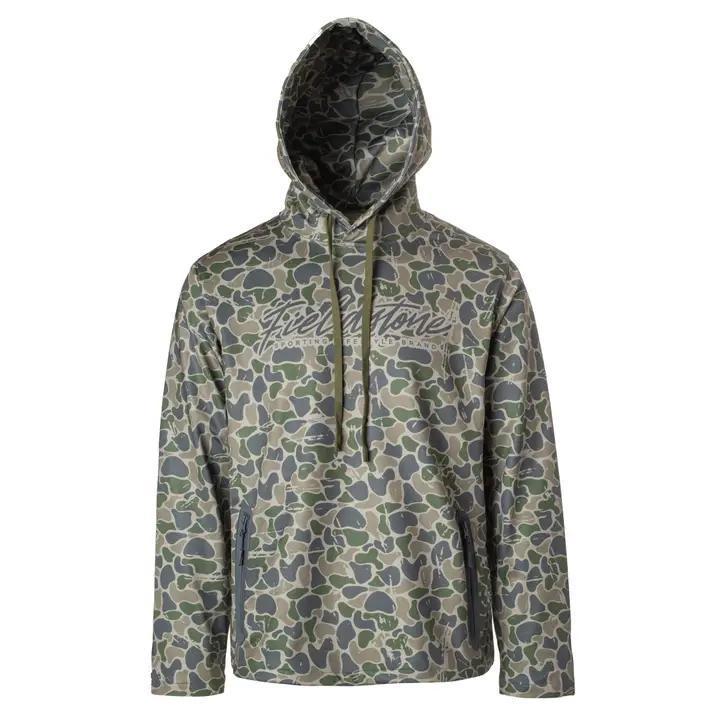Backwoods Script Camo Hoodie - Fieldstone