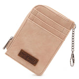 Wrangler Mini Zip Card Case - Tan - by Montana West by Montana West