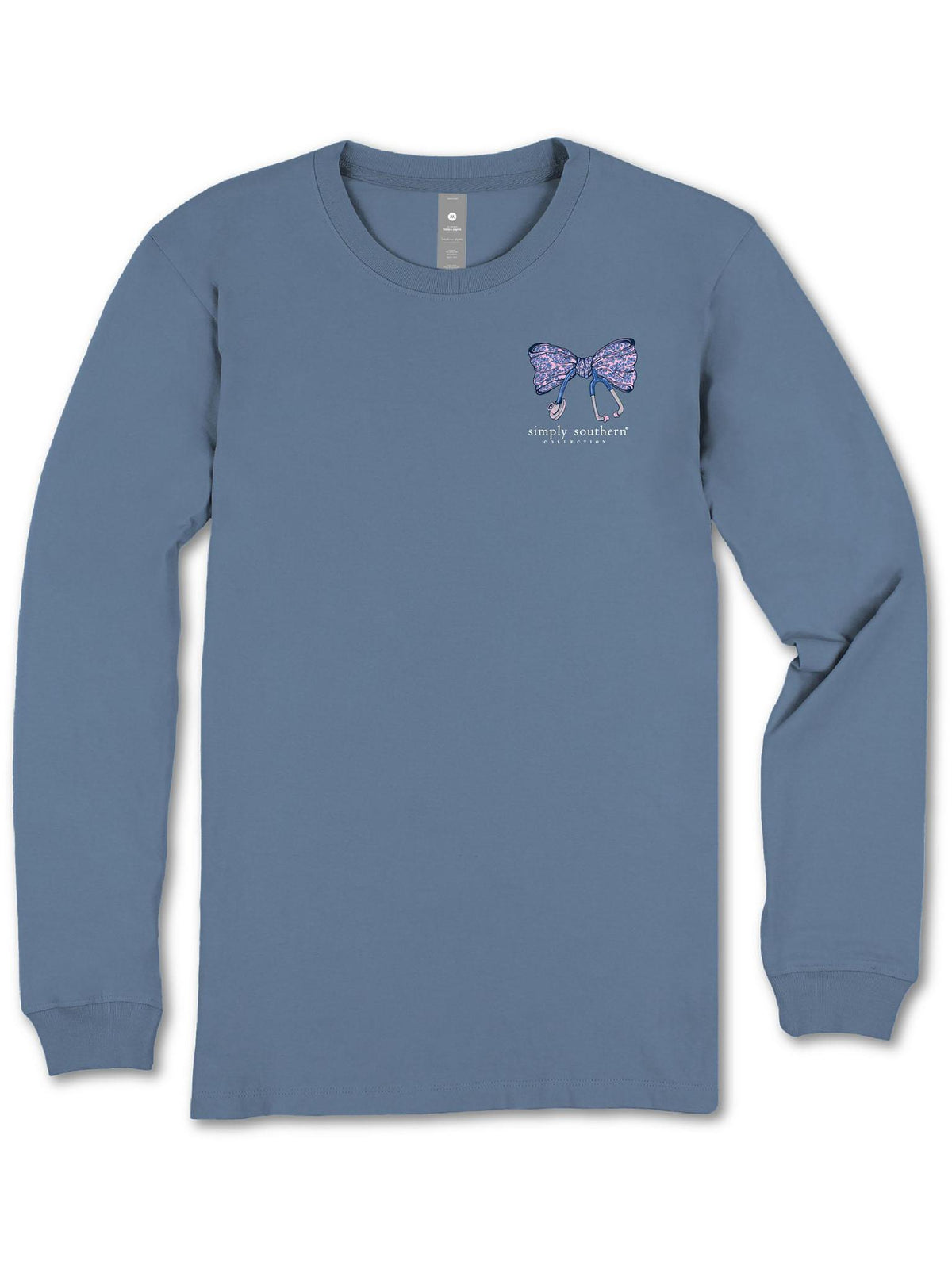 Scrub Life Floral (Long Sleeve T-Shirt) by Simply Southern