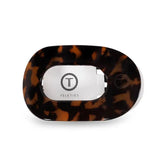Round Flat Hair Clip Medium - Tortoise - By Teleties