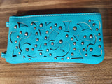 American Bling Turquoise Tote and Wallet Set - by Montana West