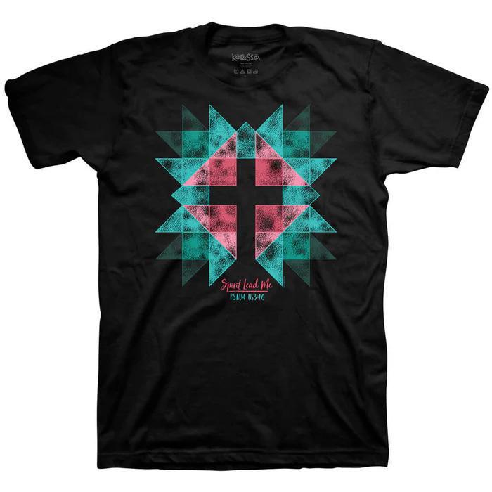 Spirit Lead Cross (Short Sleeve T-Shirt) by Kerusso