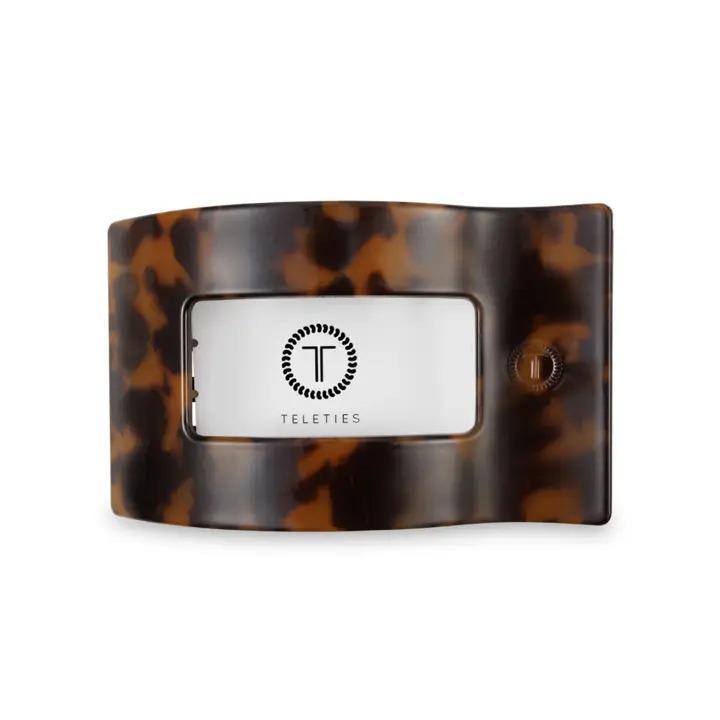 Flat Hair Clip Medium - Tortoise - By Teleties
