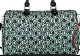 Montana West Print Canvas Weekender Bag - by Montana West