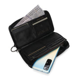 Wrangler Cow Print Wallet - Black - by Montana West