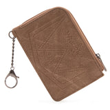Wrangler Mini Zip Card Case - Khaki - by Montana West by Montana West