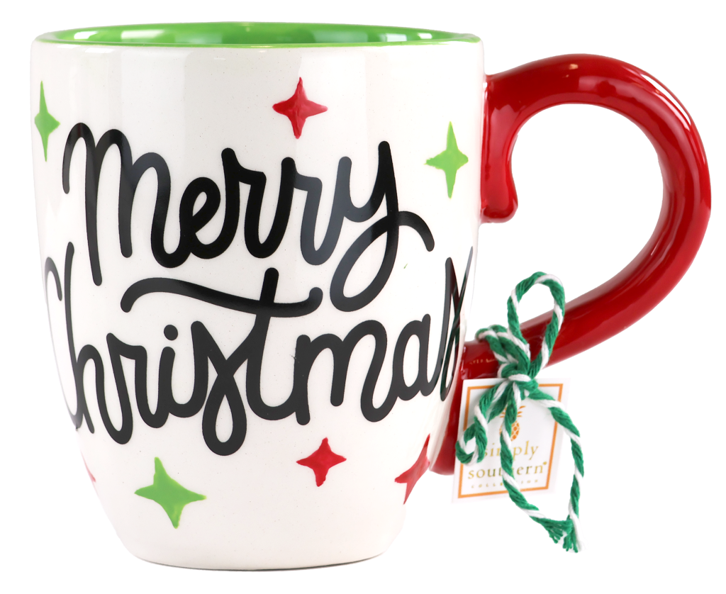 Christmas Ceramic Mug - Merry Christmas - by Simply Southern