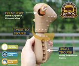 Treat Bone Chew 7" Large, by TALL TAILS®
