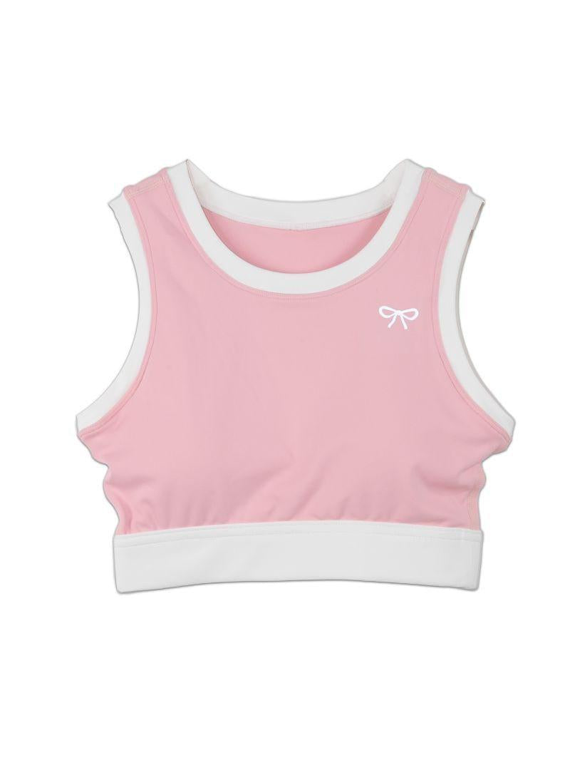 Contrast Sports Bra - Orchid - by Simply Southern