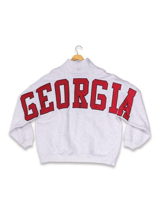 Georgia Mock Neck Sweatshirt - by Simply Southern