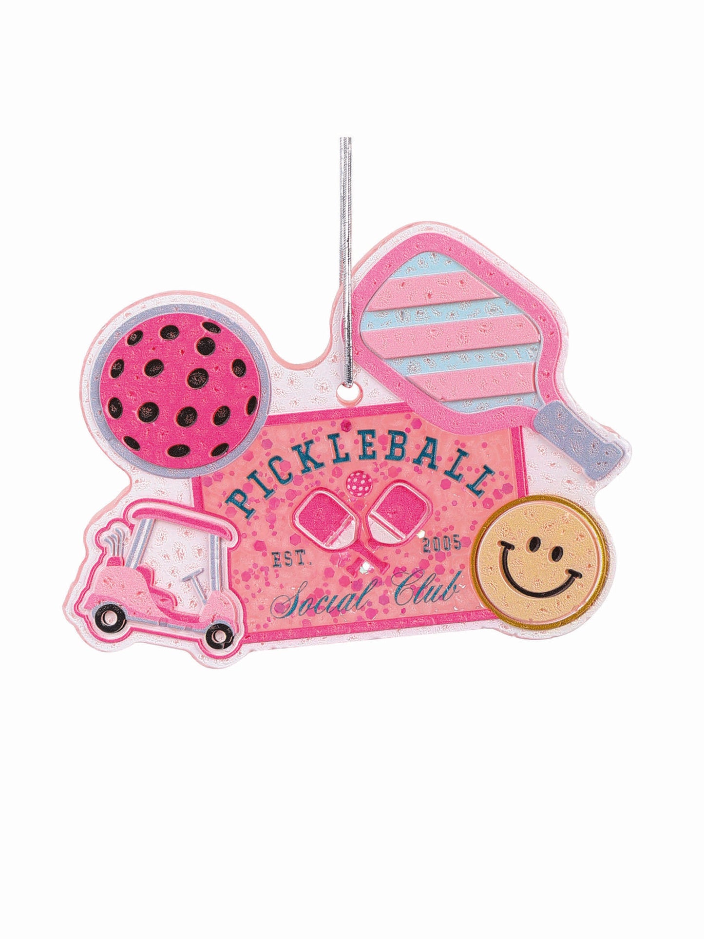 Pickleball Air Freshie - Cactus Blossom Scent - by Simply Southern