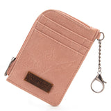 Wrangler Mini Zip Card Case - Pink - by Montana West by Montana West