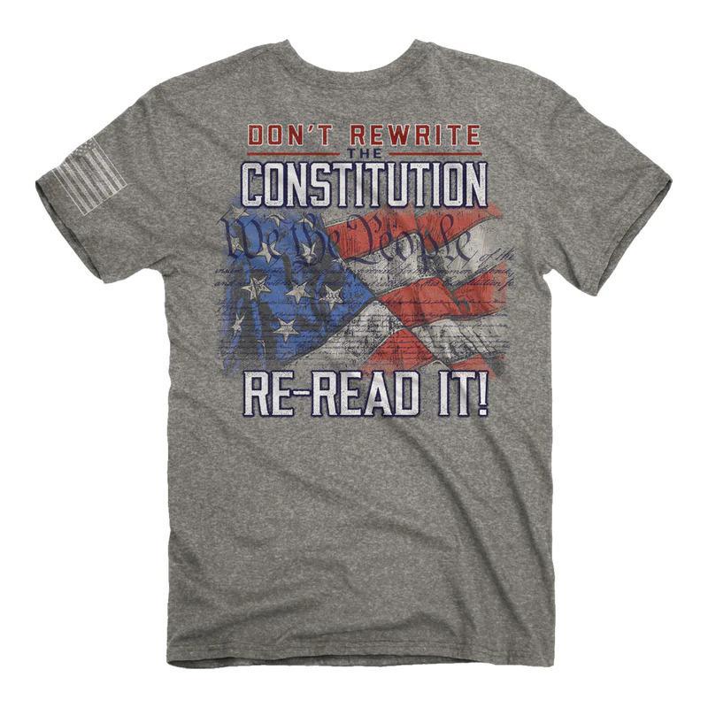 Constitutional Read (Men's Short Sleeve T-Shirt) by Buckwear