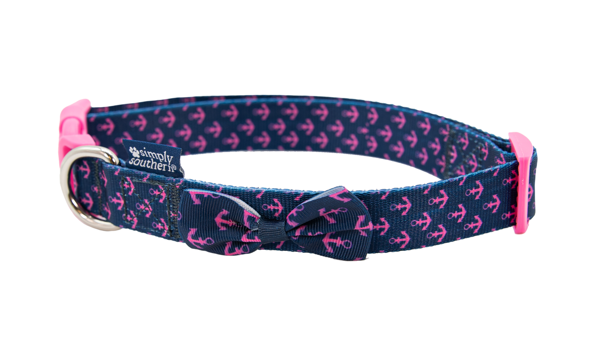 Dog Collar - Anchor - by Simply Southern