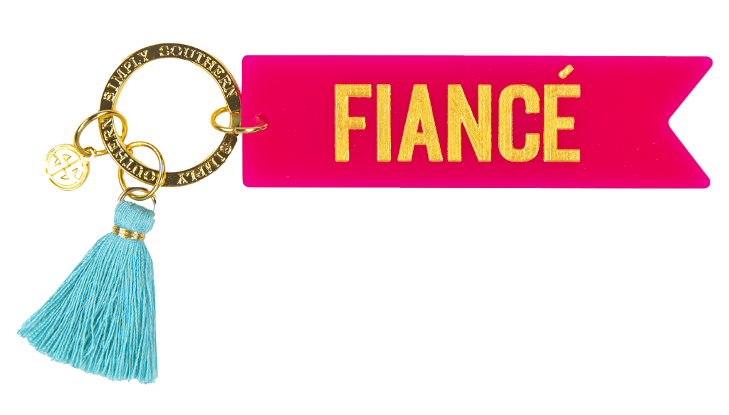 Acrylic Keychain - Fiance - by Simply Southern