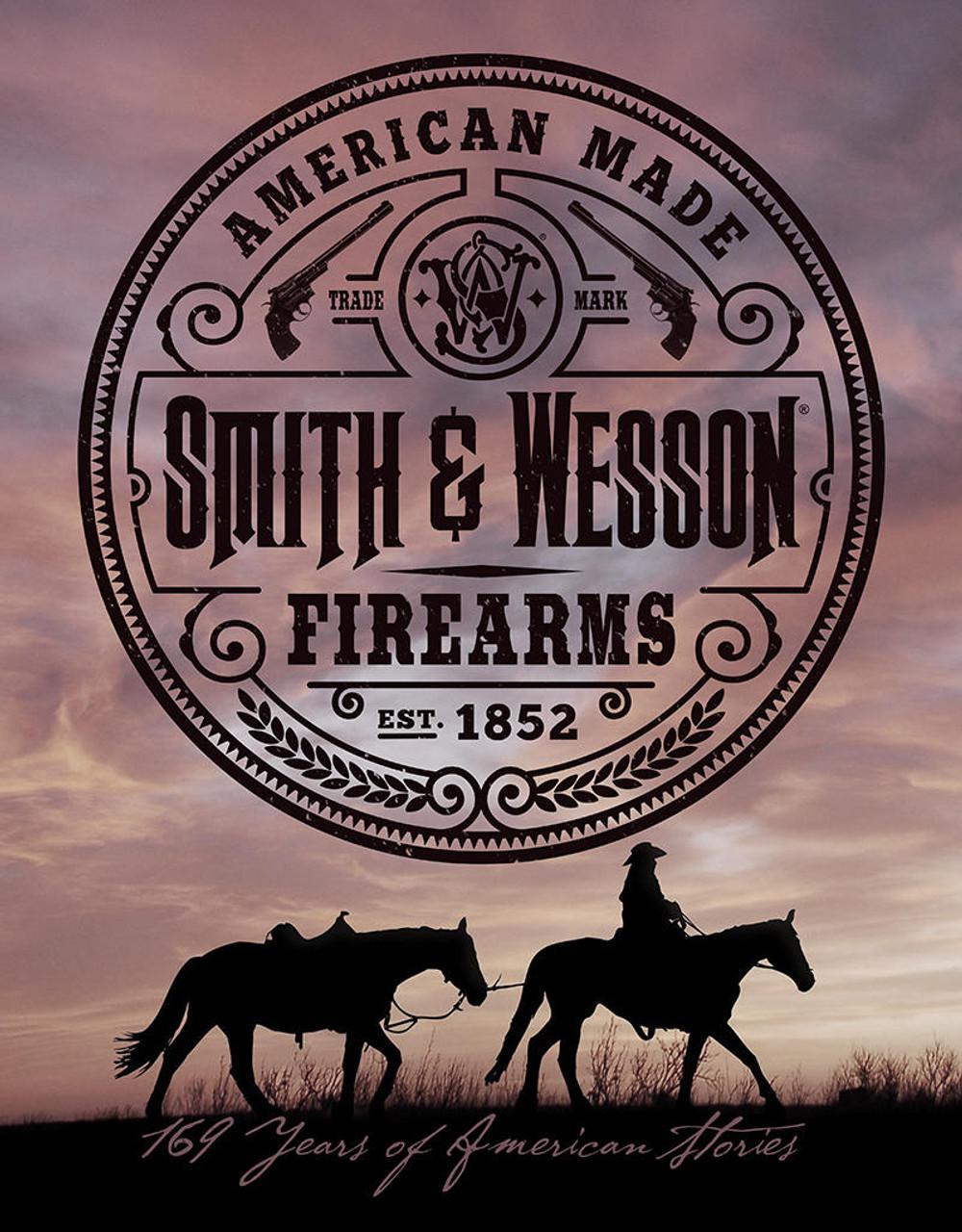 S & W - American Made - Vintage-style Tin Sign
