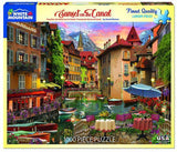 Sunset on the Canal Puzzle -1000pc - by White Mountain