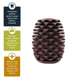 Pinecone Rubber Toy, by TALL TAILS®