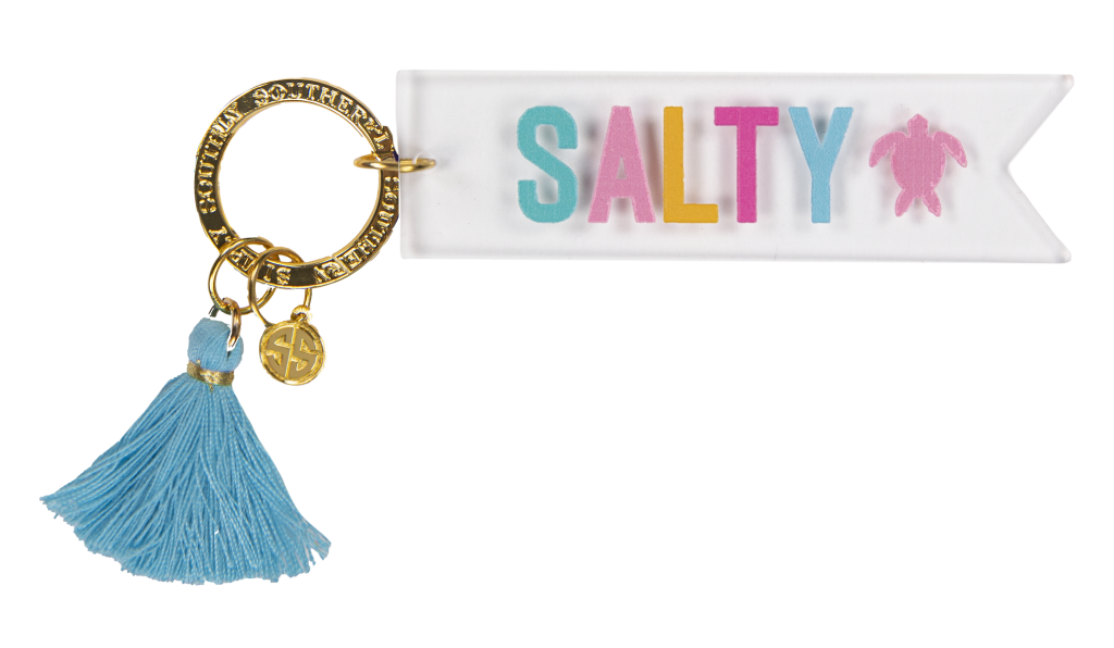 Acrylic Keychain - Salty - by Simply Southern