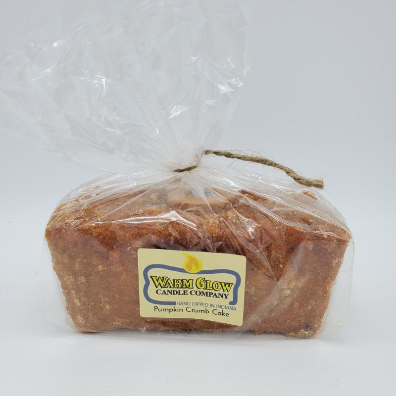 Flicker 2 Wick Loaves Candle - Pumpkin Crumb Cake - by Warm Glow - www.HereTodayGoneTomorrow.store
