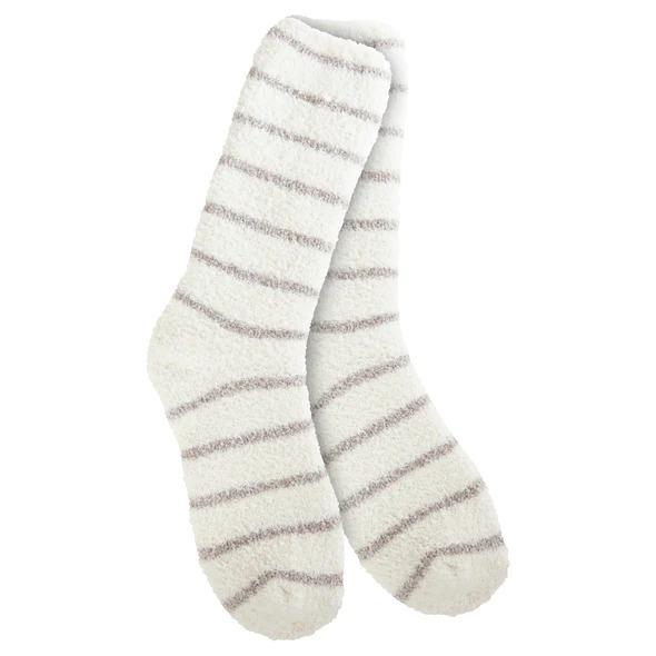 Knit Pickin' Fireside Crew - Heather Gray - by World's Softest Socks
