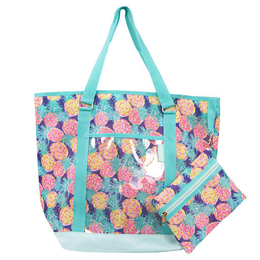 Pineapple - Mesh Tote Bag - by Simply Southern
