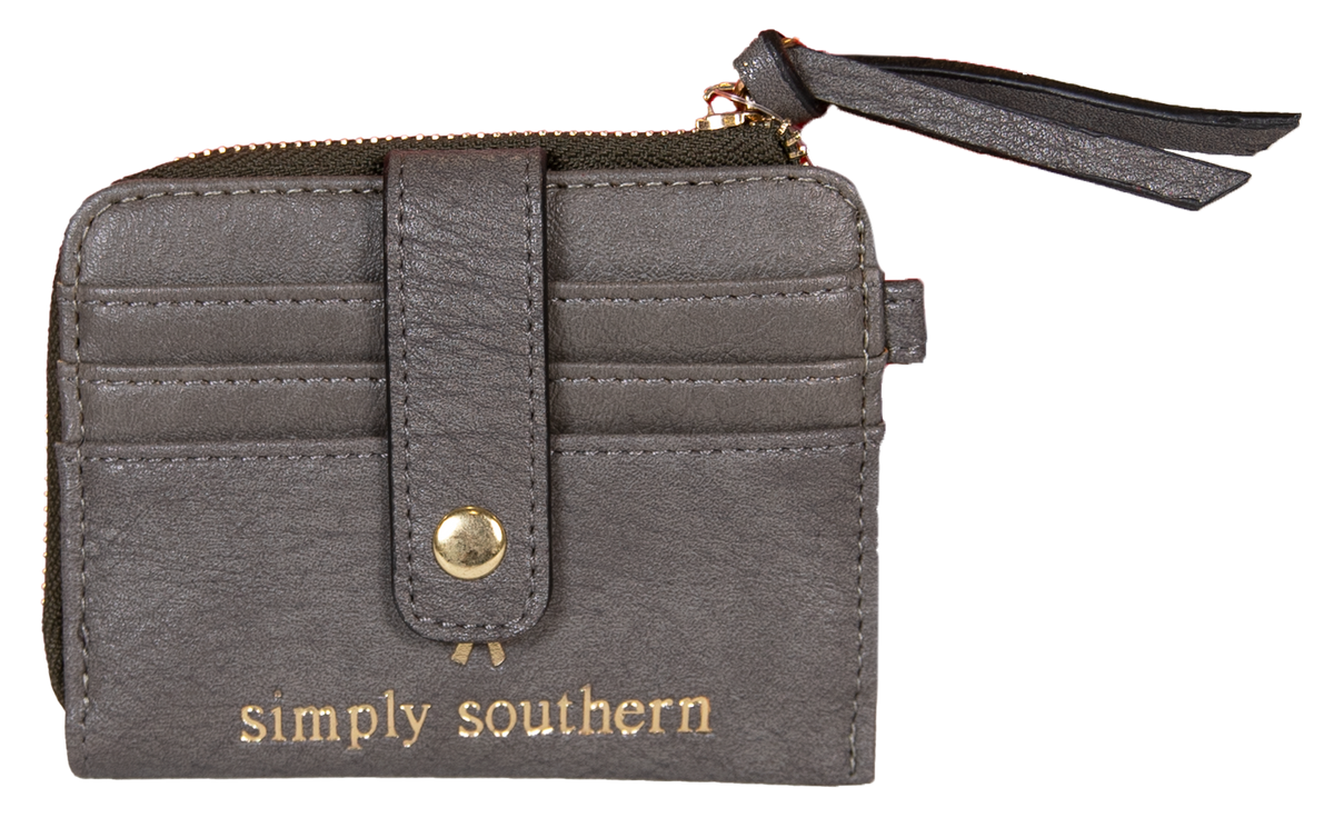 Vegan Leather Keyid - Stone - by Simply Southern Buy at Here Today Gone Tomorrow! (Rome, GA)