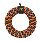 Orange Braided Ring Toy, by TALL TAILS®